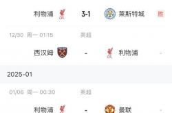 开云体育在线-曼联客场连胜，利物浦主场不敌西汉姆